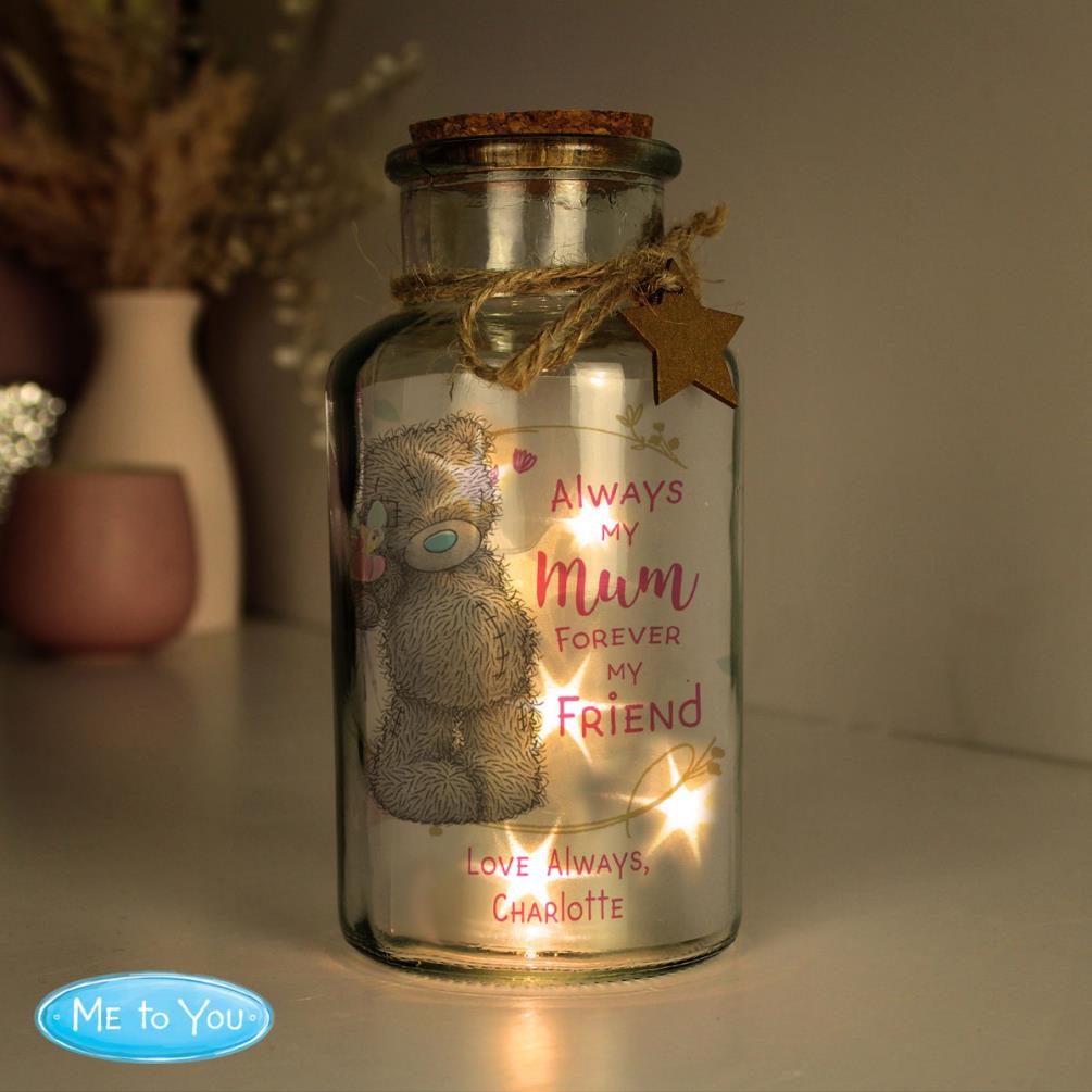Personalised Me to You My Mum LED Glass Jar Extra Image 3